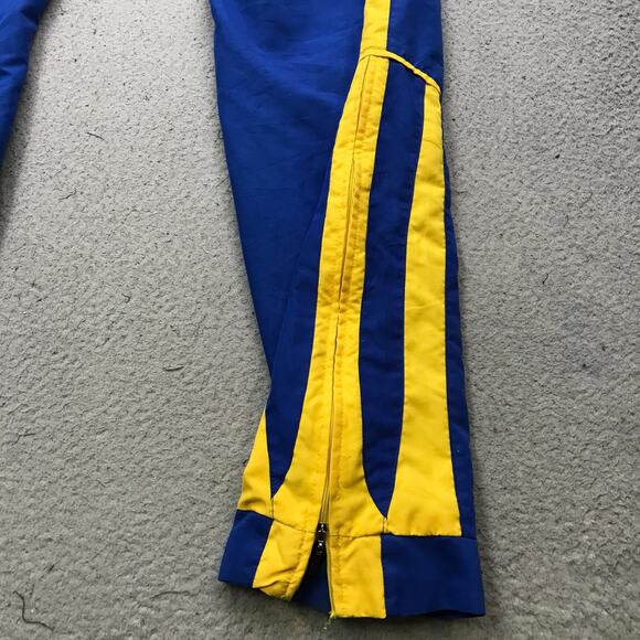 Vintage 90s Adidas Ukraine Olympic Windbreaker Jacket Pants Set Mens Large - Picture 11 of 15